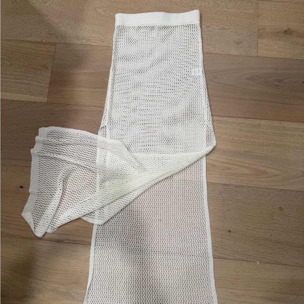 Superdown Cream Knit Mesh Accessory